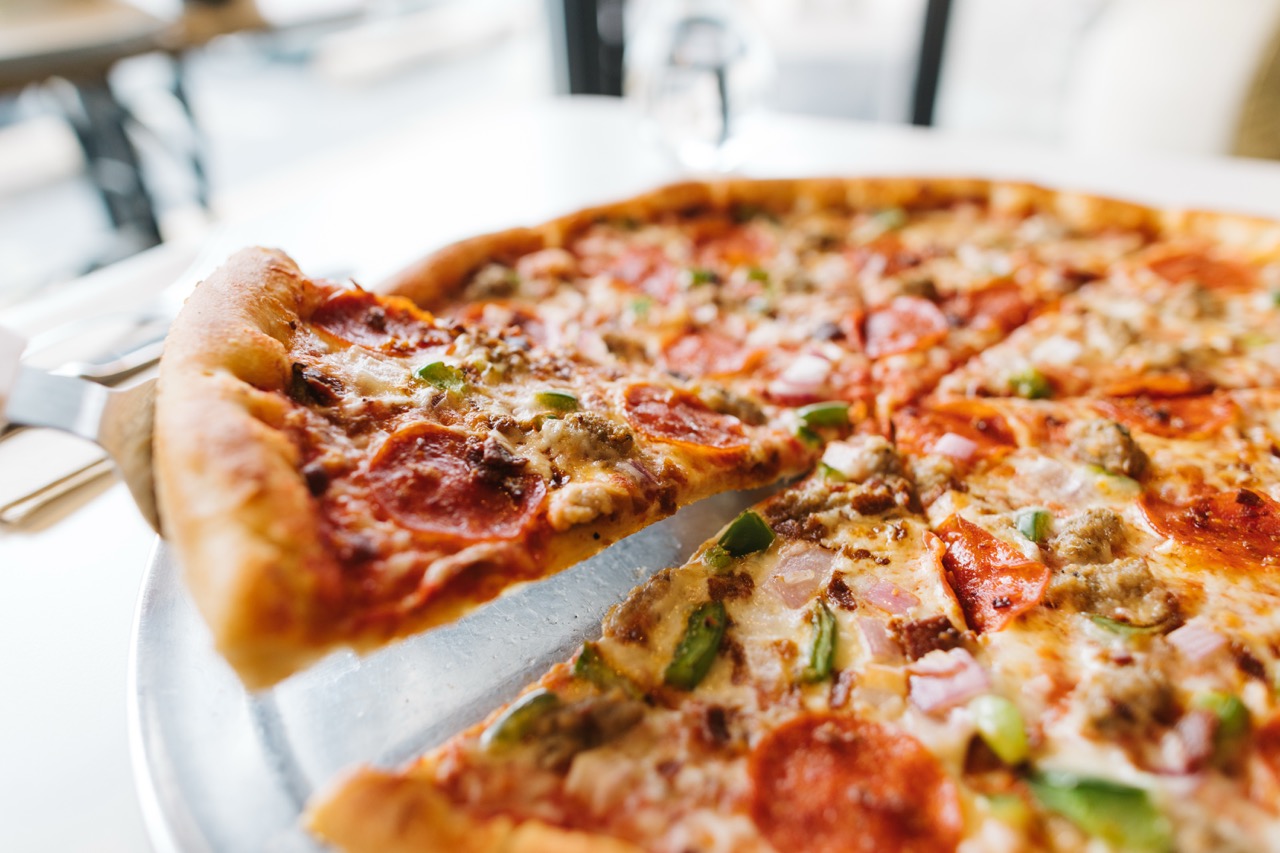 Gourmet New York style pizza from My Three Sons